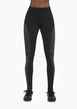 Спортивные женские леггинсы Bas Bleu Escape L Черно-серые (7002-L)