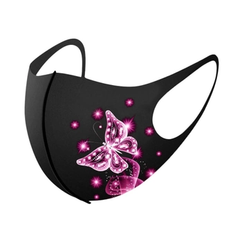 Стильная защитная маска с бабочками для девушки Cra-Z-Art