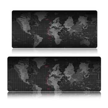 Большой коврик для мышки: Карта мира! Cra-Z-Art Черный