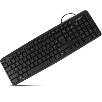 Клавиатура проводная USB Crown CMK-02 черный