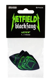 Медиаторы DUNLOP PH112P1.14 HETFIELD'S BLACK FANG PLAYER'S PACK 1.14