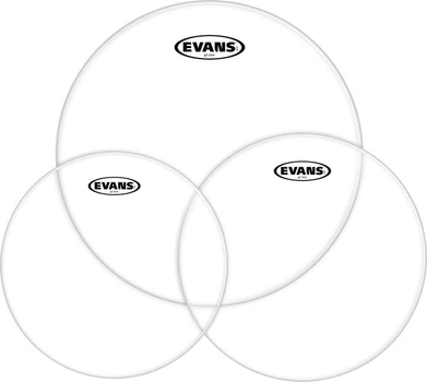 Пластик для ударных EVANS ETPG2CLR-S G2 CLEAR STANDARD