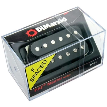 Звукосниматель для гитары DIMARZIO DP261FBK PAF MASTER BRIDGE F-Spaced (Black)