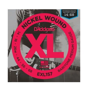 Струны D`ADDARIO EXL157 XL BARITONE MEDIUM (14-68)