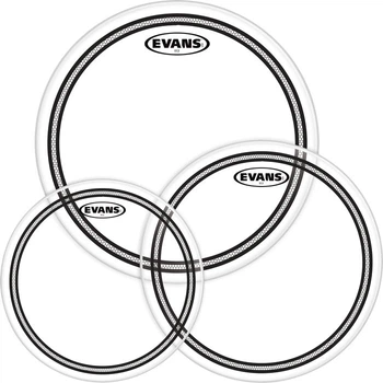 Пластик для ударных EVANS ETPEC2SCLR-F EC2 CLEAR FUSION