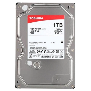Жорсткий диск TOSHIBA 1Tb 7200rpm 64Mb SATAIII P300 HDWD110UZSVA