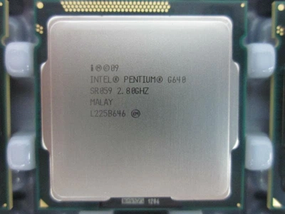 Процессор, Intel Pentium G640, s1155, 2 ядра, 2.8 гГц Б/У