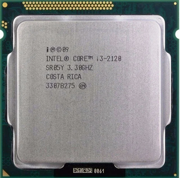 Процессор, Intel Core i3 2120, 4 потока, 3.3 гГц Б/У