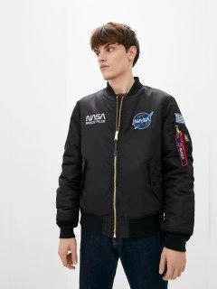 Куртка Airboss MA-1 NASA Black