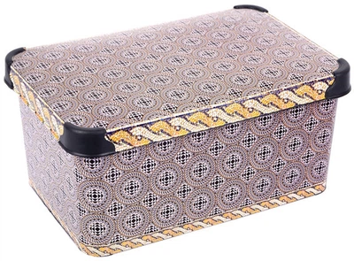 Контейнер для зберігання з кришкою Violet House Decor Mosaic 5 л (0646 DECOR Mozaik з/кр. 5 л)