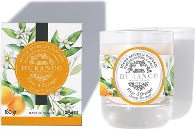 Парфумована свічка Durance Perfumed Natural Candle 180 г Апельсиновий цвіт
