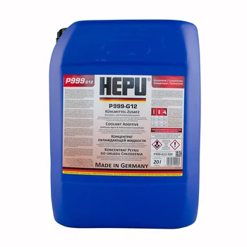 Концентрат охолоджуючої рідини HEPU P999 G12 20L (червоний)