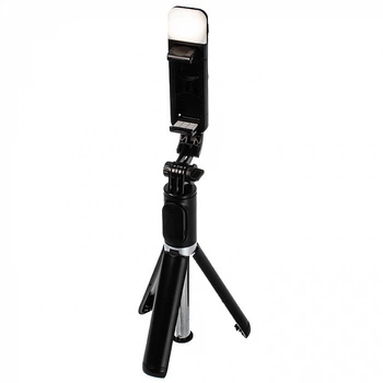 Monopod-Tripod Bluetooth Q02S +1LED Black