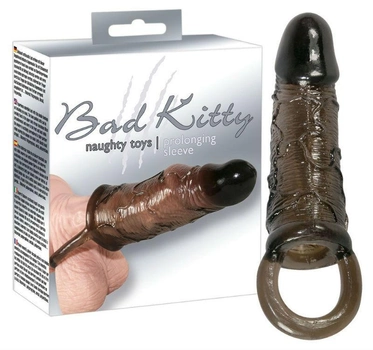Удлиняющая насадка на пенис Bad Kitty Naughty Toys Prolonging Sleeve (17576000000000000)