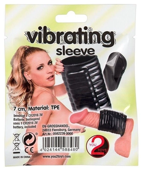 Насадка-манжет на пеніс Vibrating Sleeve (18365000000000000)