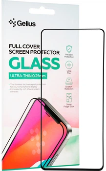 Защитное стекло Gelius Ultra-Thin для смартфона Xiaomi Mi 10T/Mi 10T Pro Black (2099900887147)