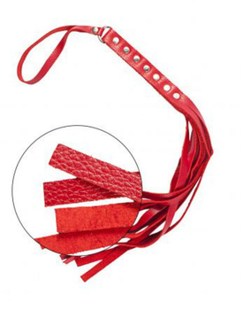 Плеть Fancy Leather Floger цвет красный (16673015000000000)