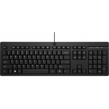 Клавиатура HP 125 USB Ukr Black (266C9AA)