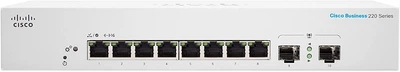 Комутатор Cisco CBS220-8T-E-2G-EU