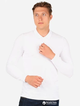 Поло довге чоловіче Sol's 02087102 L Біле (3660731289593)