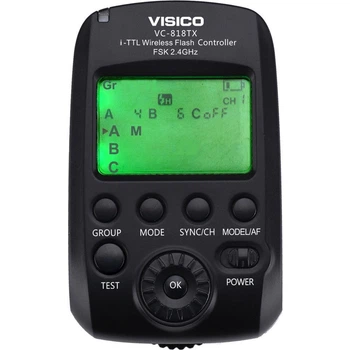 Синхронизатор передатчик Visico VC-818TX-N i-TTL для Nikon