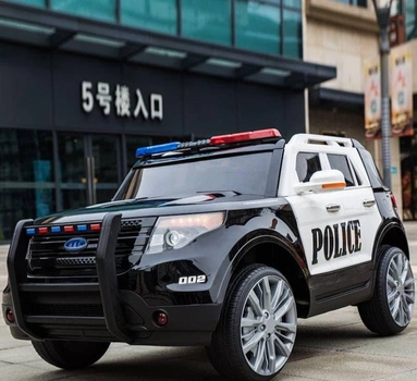 Электромобиль Kidsauto Полицейский джип Ford Style Police черный (CH9935black) (6903351899351)