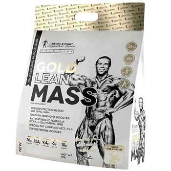 Гейнер для росту м'язової маси Gold Lean Mass Kevin Levrone 6000 г Ваніль (30056003)