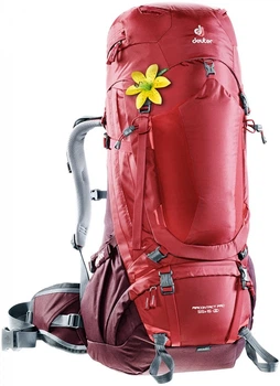 Рюкзак Deuter Aircontact Pro 55 + 15 SL цвет 5005 cranberry-aubergine / Размер 70 (3330017 5005)