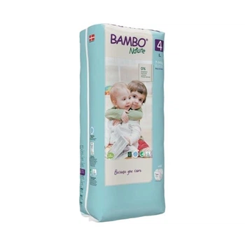 Эко Подгузники Bambo Nature Maxi Tall 4 (7-14 кг), 48 шт. Bambo Nature (19264)