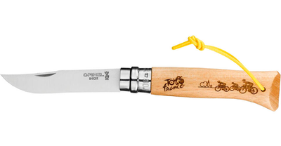 Кишеньковий ніж Opinel №8 VRI Tour de France 2020 Engraved (204.66.54)