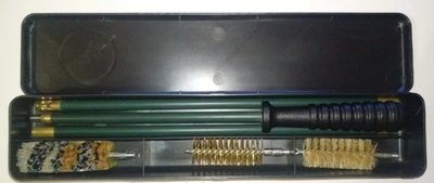 Набір MEGAline для чищення нарізної зброї кал. 9 мм. Сталь в оплітці. 1/8 (1425.01.19)