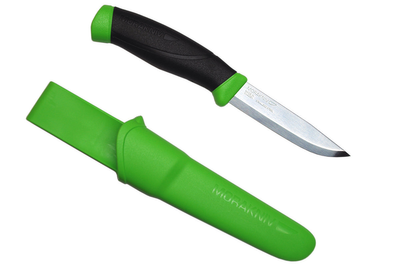 Нож Morakniv Companion Green, stainless steel зеленый (23050093)