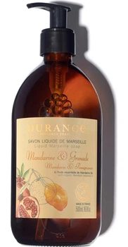 Рідке мило з натуральними оліями Durance Liquid Marseille Soap 500 мл Мандарин і Гранат