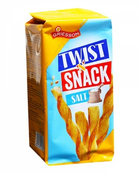 Снеки хрустящие с солью Griesson Cookies Twisth Snack Salt 125 г