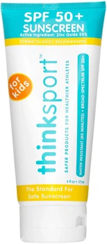 Солнцезащитное средство ThinkSport для детей от 6 месяцев водостойкое SPF 50+ 177 мл (890397004453)