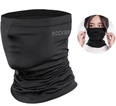 Велосипедна маска ROCKBROS WB-001 баф балаклава дихає вбирає піт 676520951-1 One Size Чорна