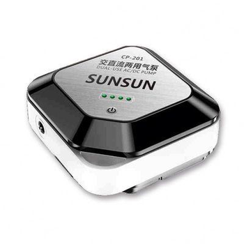 Компрессор на аккумуляторе SunSun CP-201, 5л/мин, до 250л