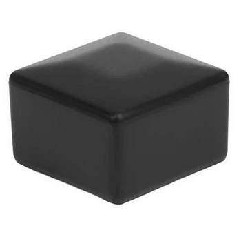 Заглушка наружная для трубы Адванта 30*30 черная 30944435