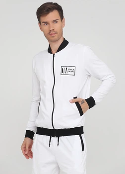 Толстовка Only Man (95-ZHUsc-03-02-white/CHblack-up-front/с-black-L-XL)