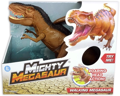Интерактивная игрушка Mighty Megasaur Могучий Мегазавр T-Rex рычащий и кусающий 45 см (4894166800460)