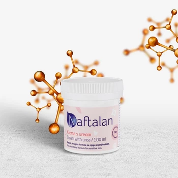 Крем нафталановый с мочевиной Naftalan Pharm Group 100 мл