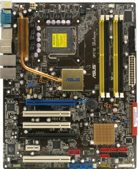 Материнская плата ASUS P5B DELUXE SLI Socket 775 ( s775, DDR2, 965P, PCI-Ex16 ) Б/У