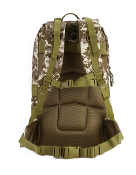 Рюкзак тактический, баул походной 55л Protector Plus S407 brown pixel