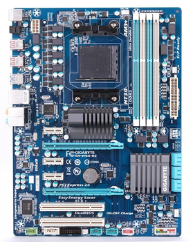 Материнская плата GIGABYTE GA-970A-D3 ( Socket AM3+, DDR3, AMD 970, PCI-Ex16 ) Б/У
