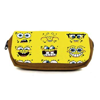 Школьный пенал Спанч Боб 005 (SpongeBob) органайзер универсальный (SPB-005-orn) оранжевый