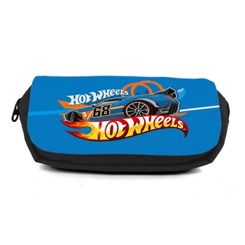 Школьный пенал Хот Вилс 007 (Hot Wheels) органайзер универсальный (HW-007-blc) черный