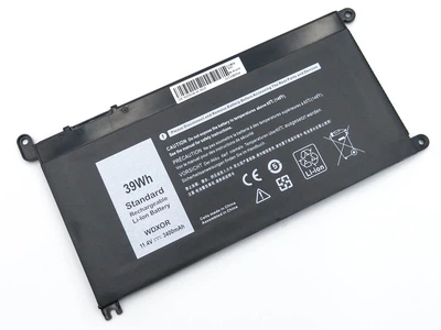 Батарея для Dell WDXOR Inspiron 15 5565 5567 5368 5378 5468 5568 5570 5775 7560 7472 7460 7572 7368 7378 Latitude 3488 3580 (T2JX4, WDX0R) (11.4V 3400mAh 39Wh) (66788)