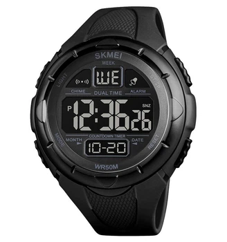 Мужские наручные часы Skmei 1656 Черные