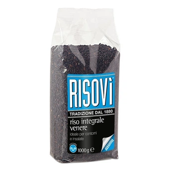 Рис черный Venere RISOVI 1 кг