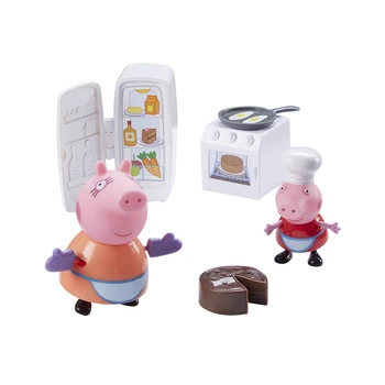 Игровой мини-набор Peppa кухня Пеппы (кухонная техника, 2 фигурки)